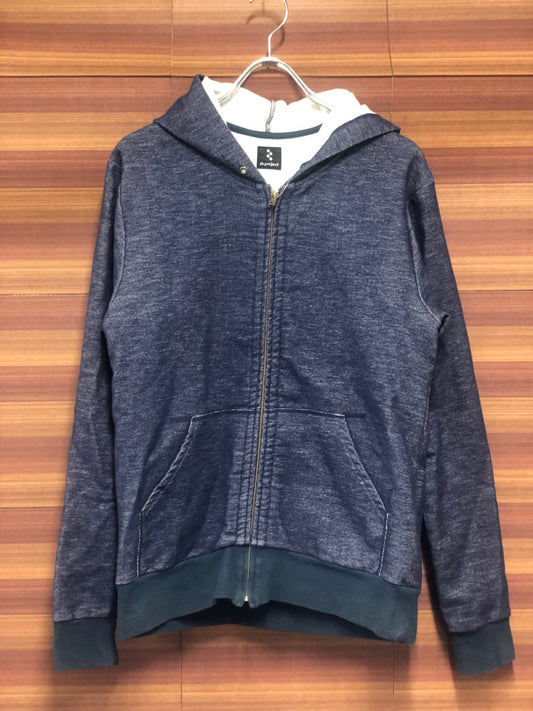 IT755 リンプロジェクト rin project 長袖 パーカー ネイビー M 裏起毛