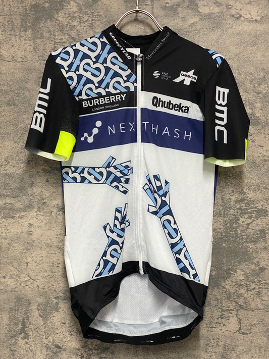 JC900 アソス Assos TEAM QHUBEKA 半袖 サイクルジャージ 黒白 M