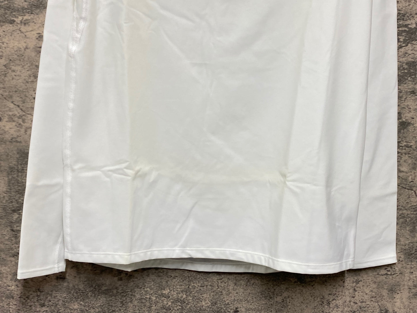 IW944 スキンズ SKINS DNAmic Force 長袖 ベースレイヤー M ホワイト 裏起毛