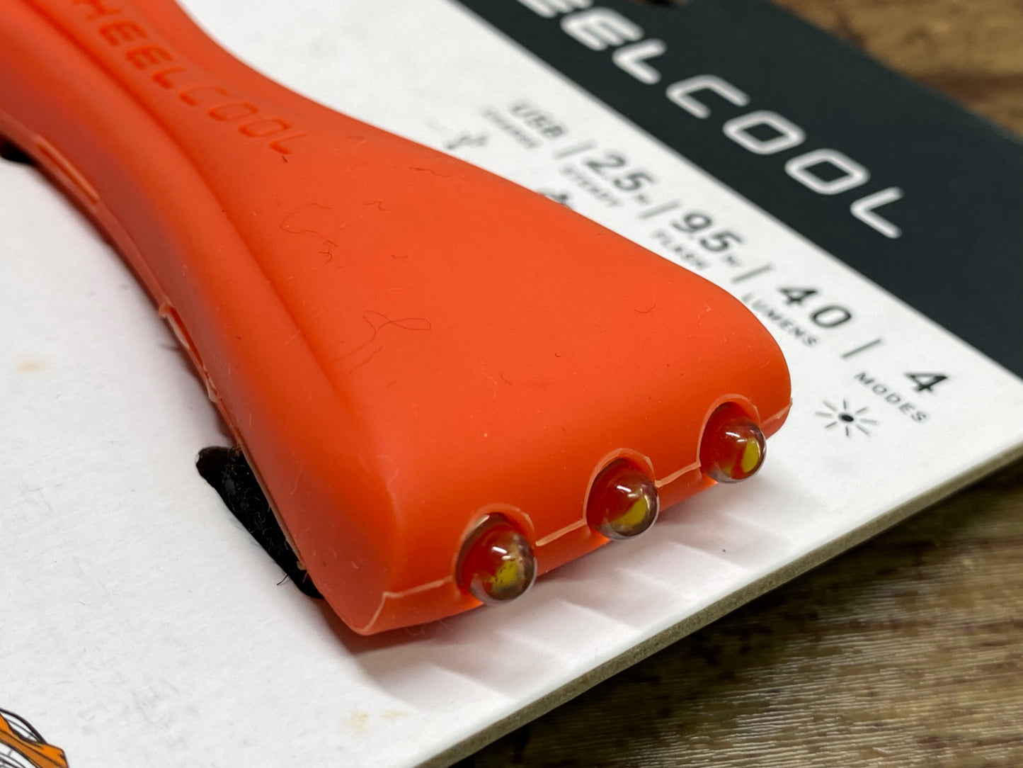 IV756 TWO WHEEL COOL Pilot Helmet Light ライト 赤 未使用