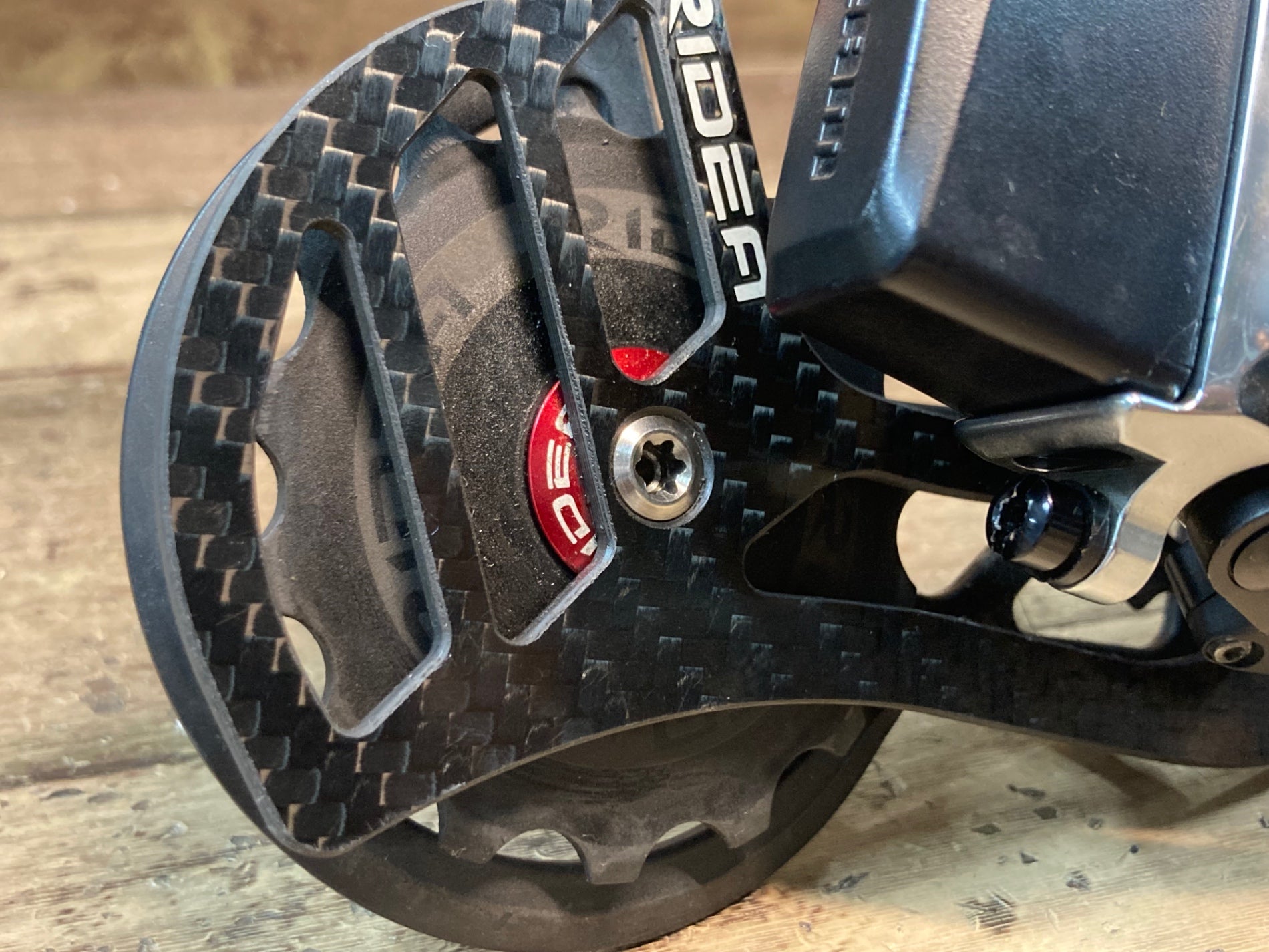 IJ008 スラム SRAM レッド Red e-Tap 2×11S リアディレイラー プーリー社外品 RIDEA ビックプーリー