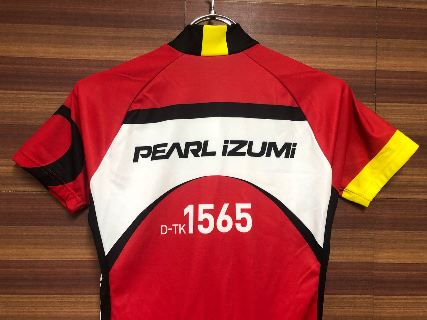 IF503 パールイズミ PEARL iZUMi 半袖 サイクルジャージ 赤 白 黒 レディース S