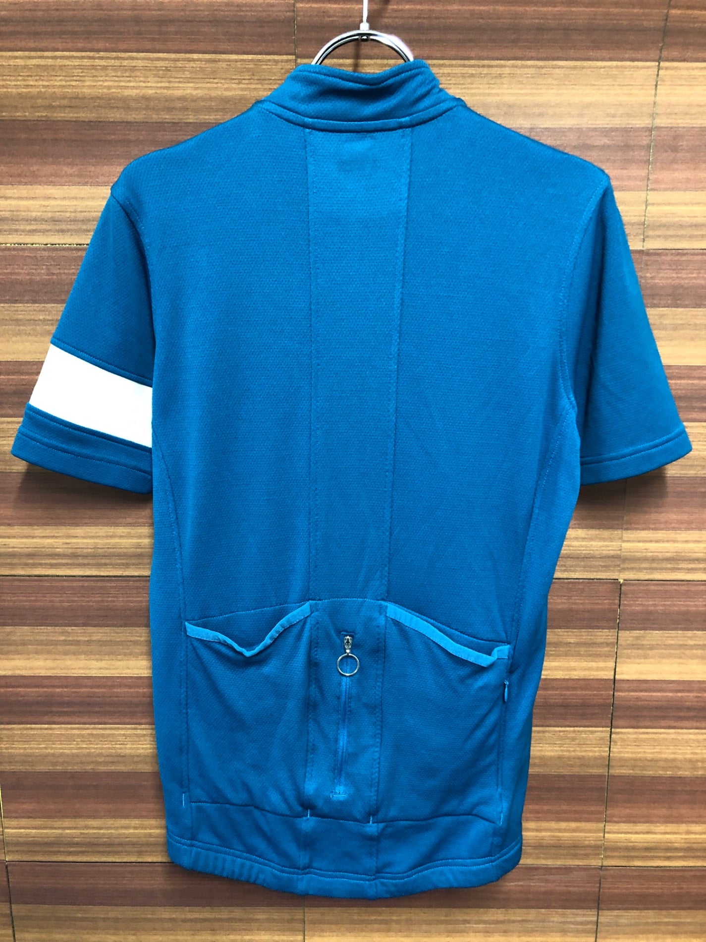 IR115 ラファ Rapha LIGHTWIGHT JERSEY 長袖 サイクルジャージ 青緑 M