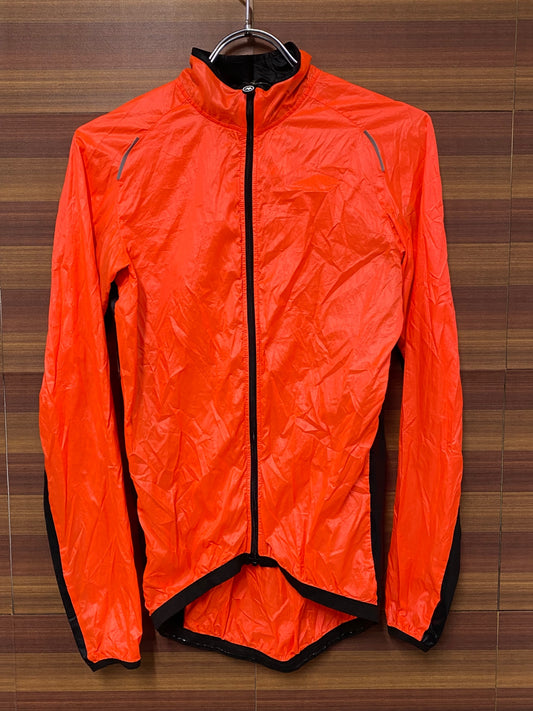 IT067 アソス assos MILLE GT Wind Jacket 長袖 ウィンドブレーカー オレンジ XS
