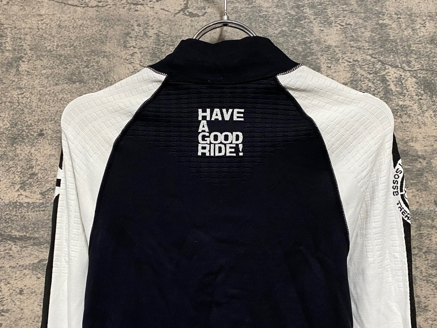 JB293 アソス assos SKINFOIL 4.4 長袖 ベースレイヤー 黒 白 SIZE1 WINTER