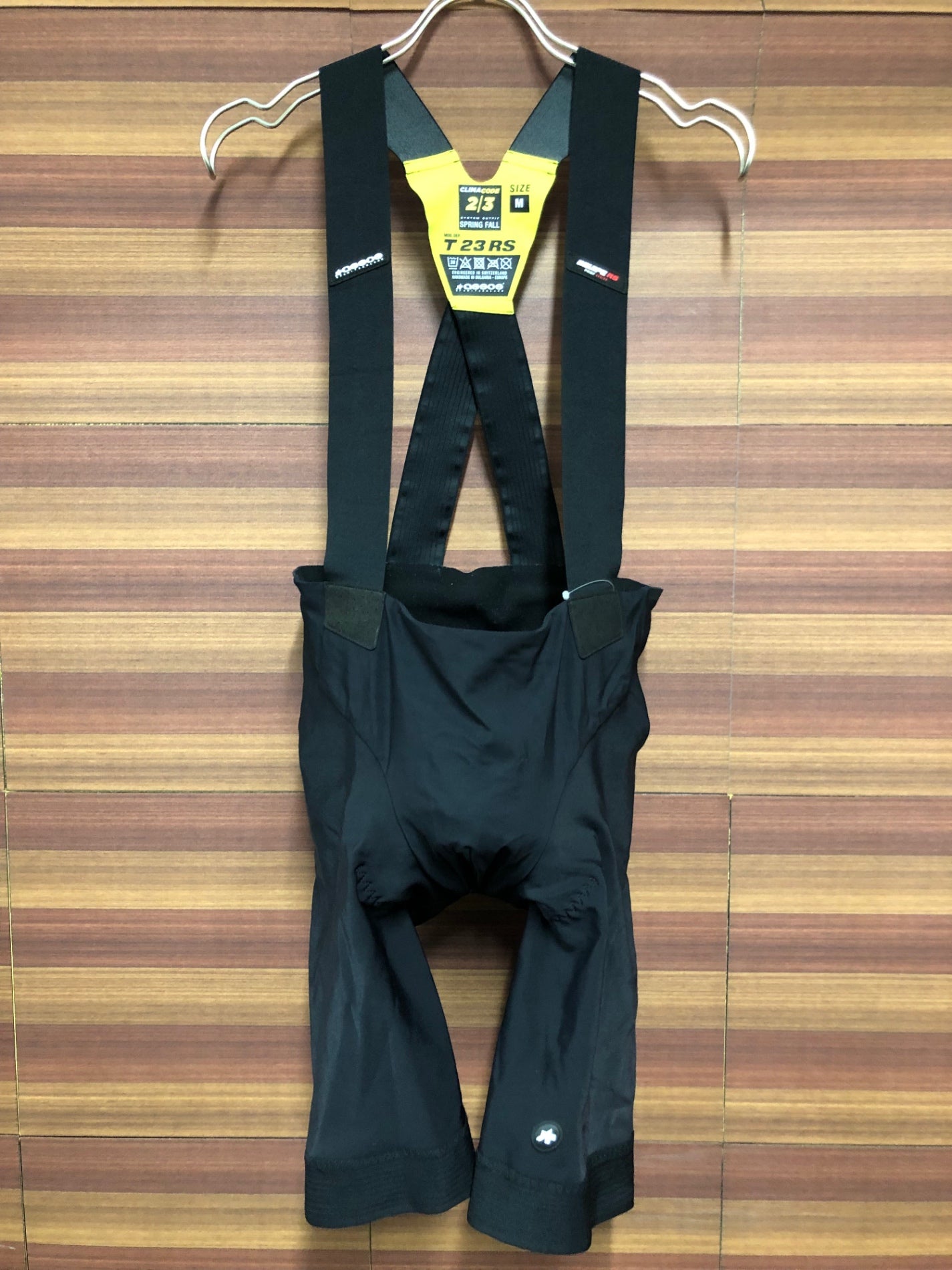 IR650 アソス assos MILLE GT Spring Fall Knickers ビブニッカー M 裏起毛