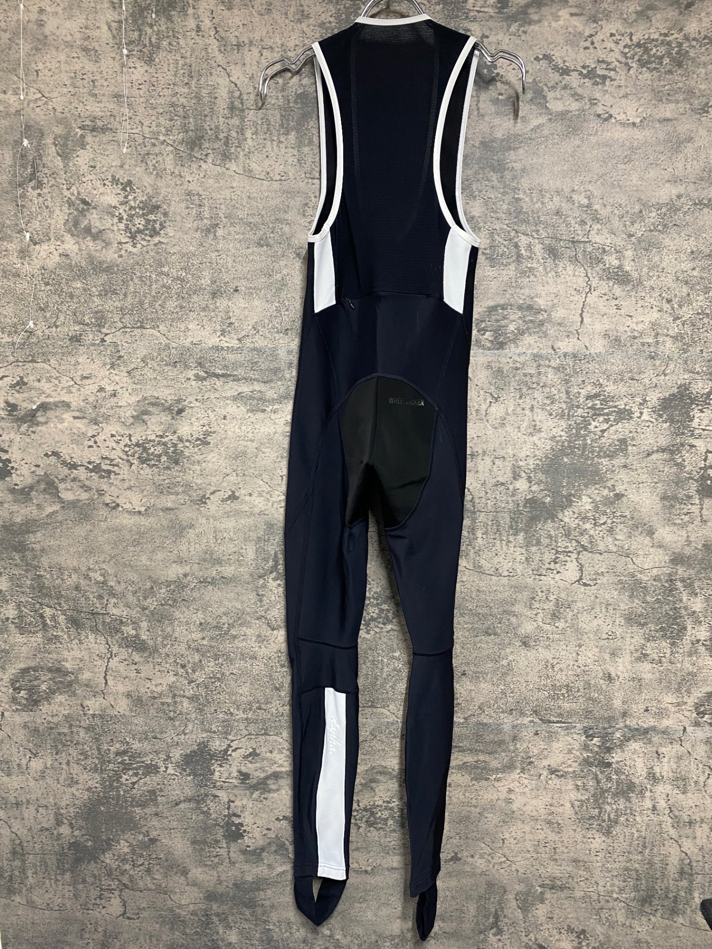 IY122 ラファ Rapha 裏起毛 ビブタイツ Sサイズ相当 ブラック