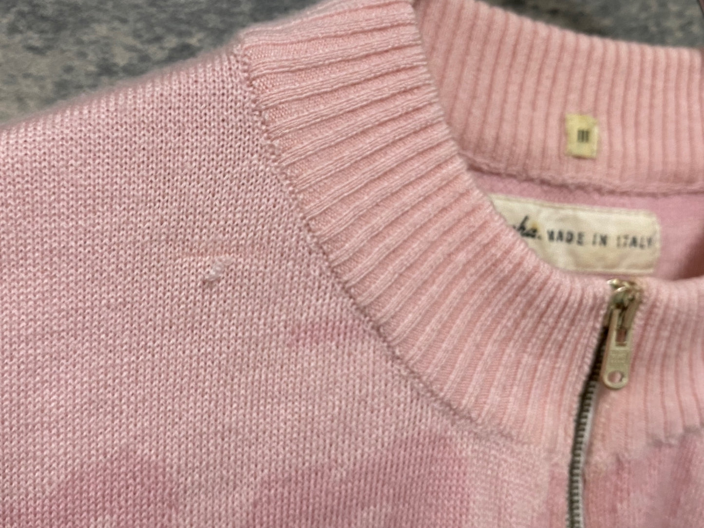 JC583 ラファ Rapha COPPI ROSA MERINO JERSEY 半袖 サイクルジャージ ピンク M