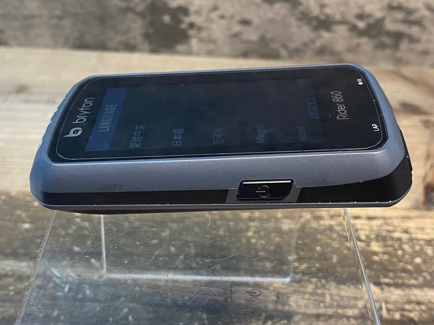 IW105 ブライトン bryton Rider 860 ※地図のダウンロード不可のためジャンク