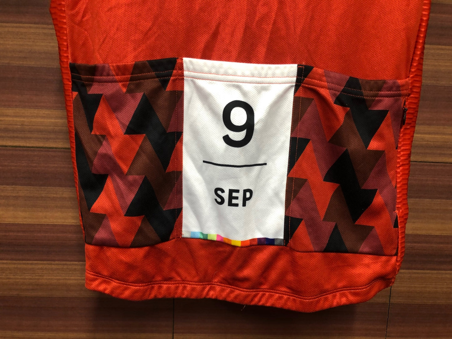 IN751 クオレ CUORE 半袖 サイクルジャージ オレンジ M STRAVA