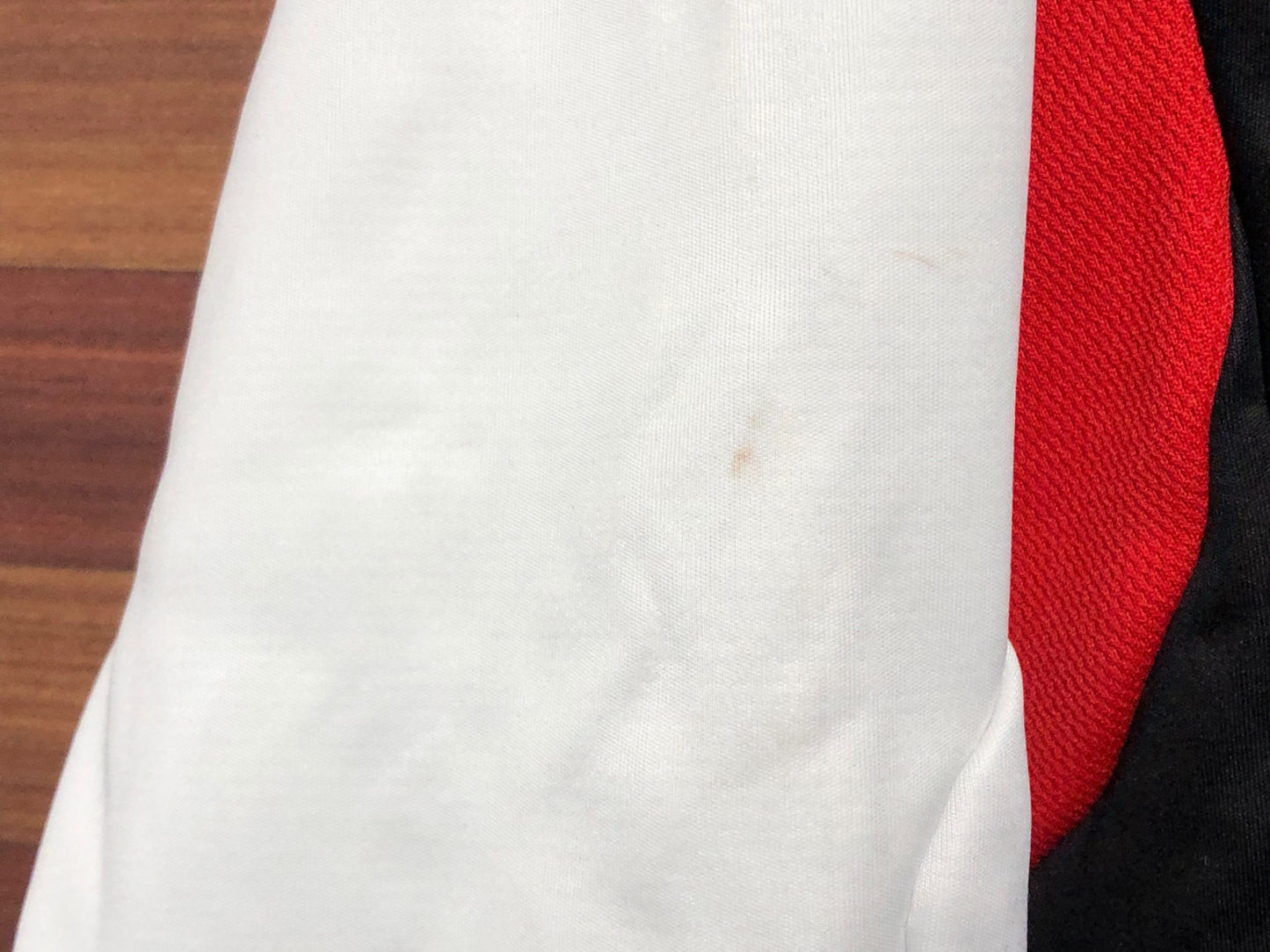 IN989 マヴィック MAVIC 裏起毛 サイクルジャケット 黒赤 L