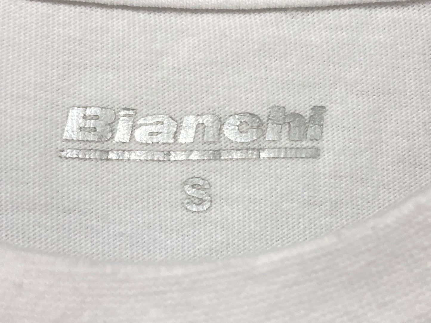 IY226 ビアンキ Bianchi 長袖 Tシャツ 白 S