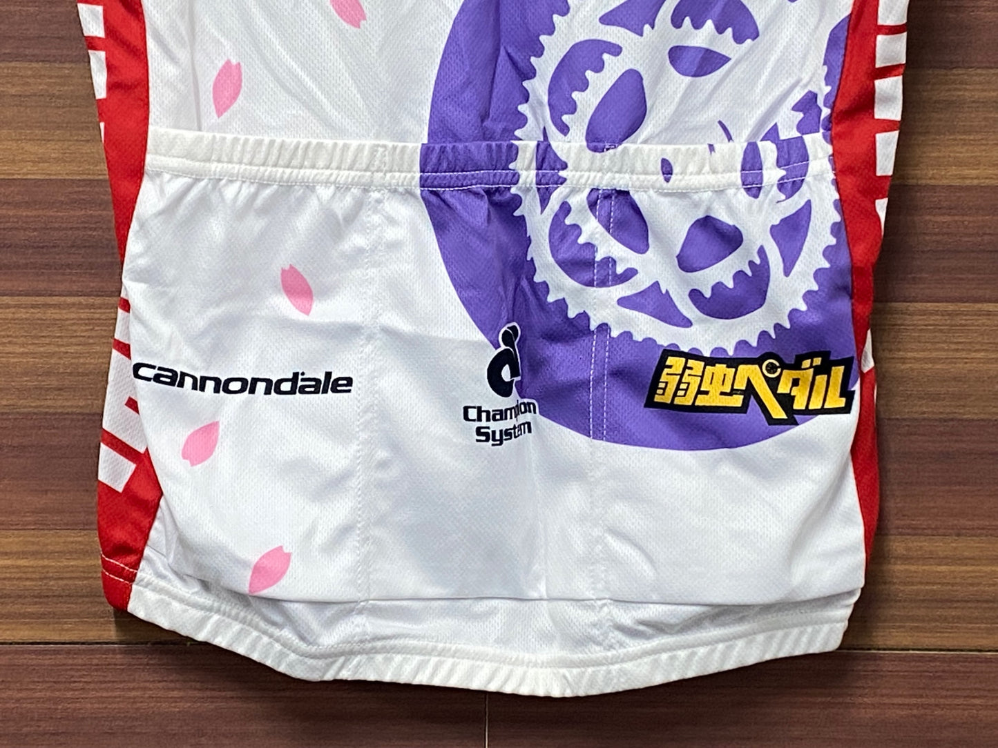 IR692 チャンピオンシステム Champion System 半袖 サイクルジャージ 白 S 弱虫ペダル