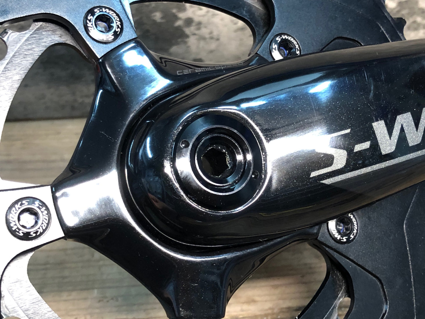 IO071 スペシャライズド SPECIALIZED S-WORKS POWER CRANKS DUAL クランク セット 170mm 52/36T