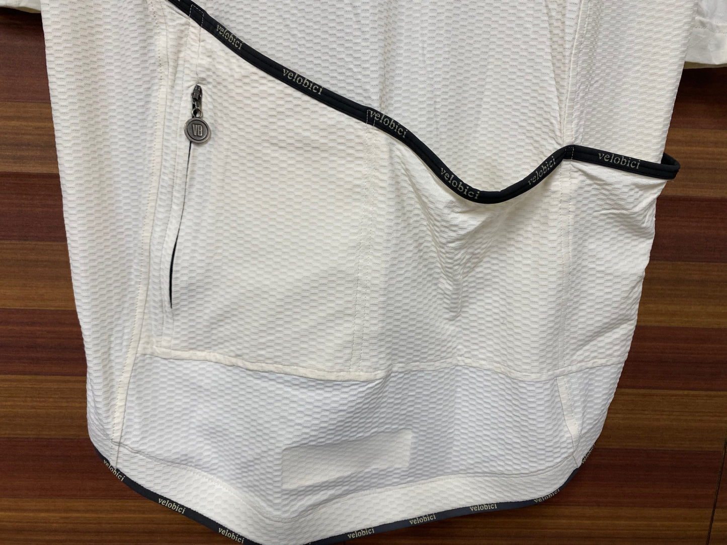 IO522 ヴェロビチ velobici Internationalist JERSEY 半袖 サイクルジャージ 白 5