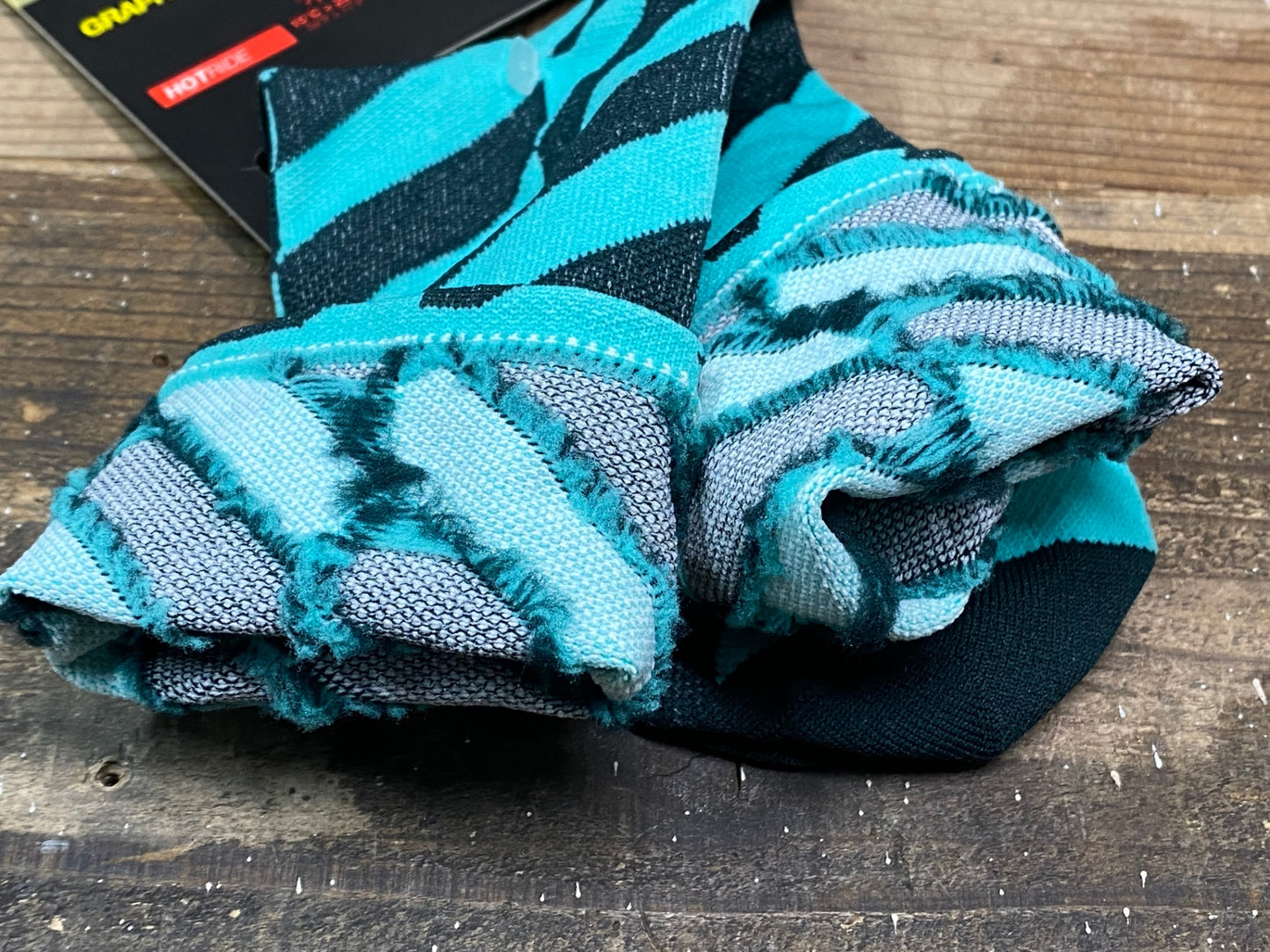 IR273 マヴィック MAVIC Graphic Mosaic Socks ソックス 青 35-38