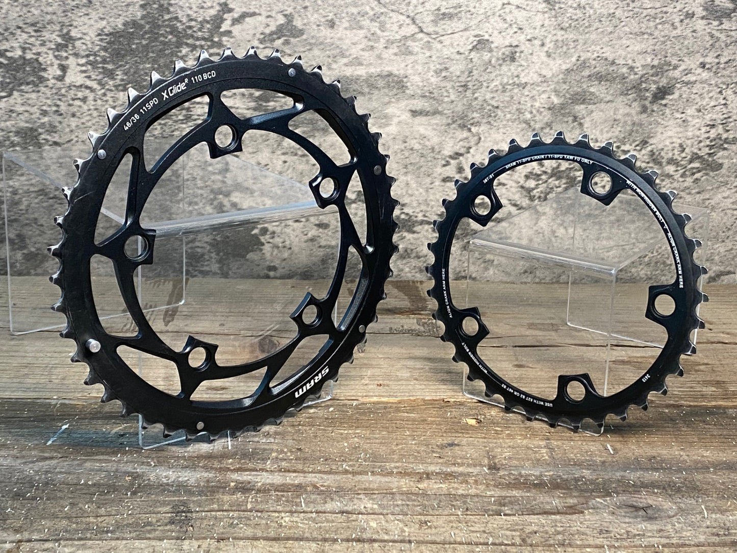 IP879 スラム SRAM X-Glide チェーンリング 46/36T 11S 110BCD