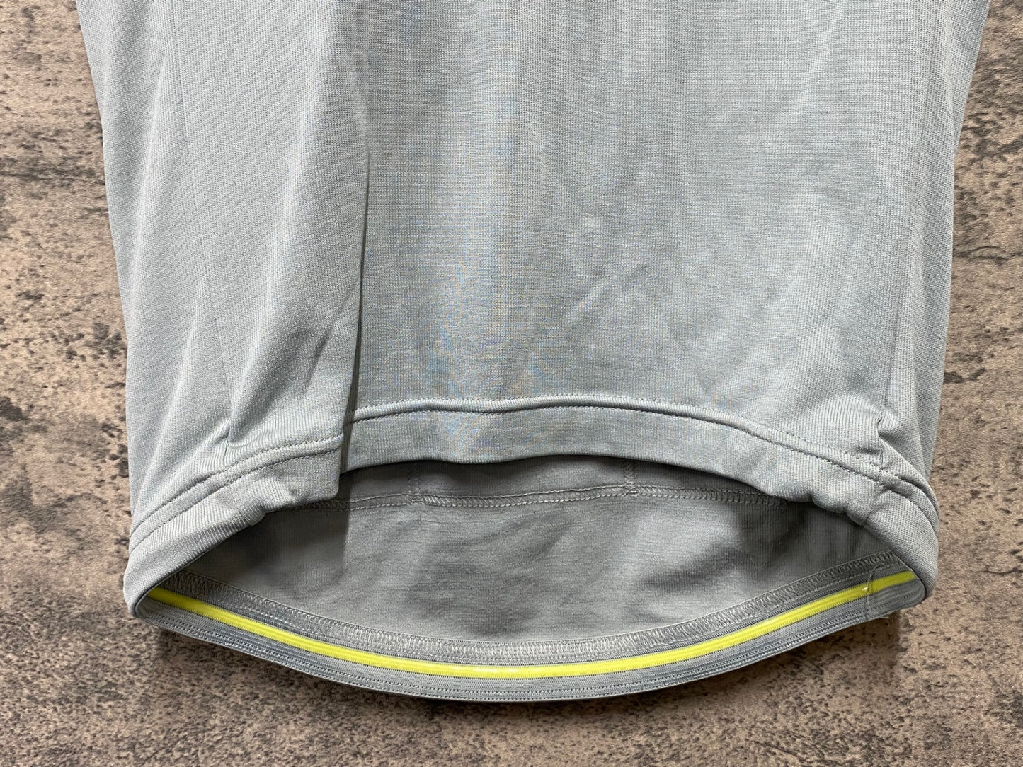 IZ963 ラファ Rapha CLUB JERSEY 半袖 サイクルジャージ ハーフジップ グレー 緑 S