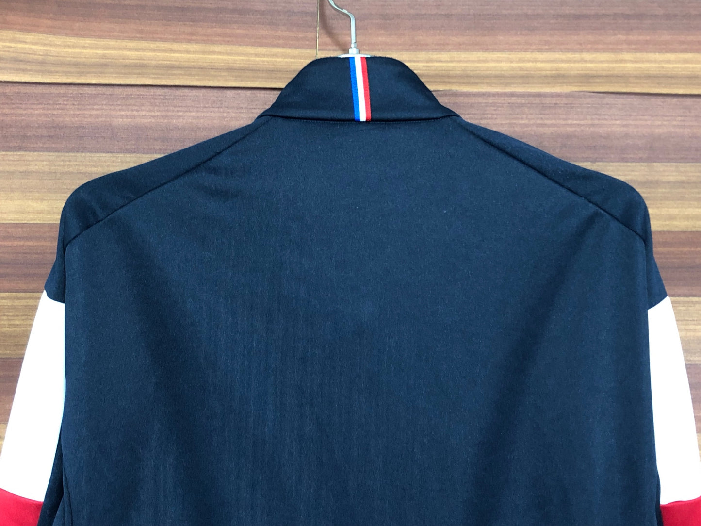 IS430 ルコックスポルティフ le coq sportif 長袖 サイクルジャージ 紺 M