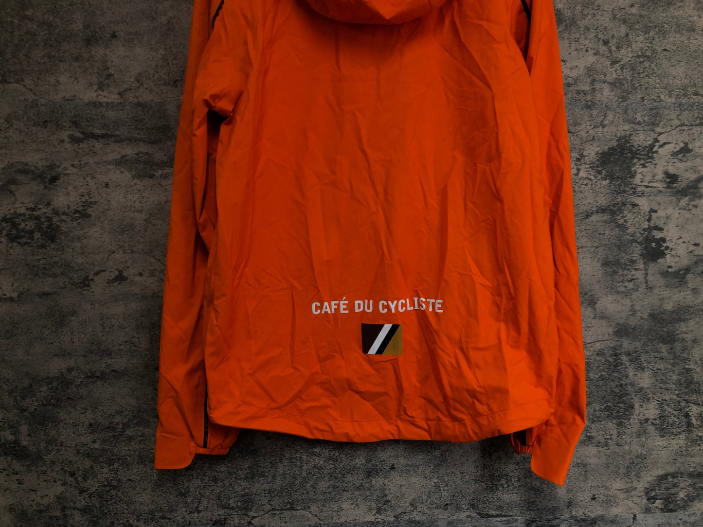 IW789 カフェドシクリステ Cafe du Cycliste アリーゼ ALIZEE Unisex Rain Jacket 長袖 レインジャケット オレンジ S