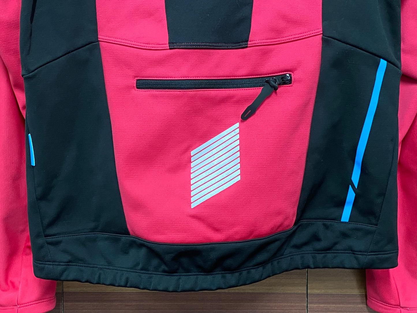 IT083 シマノ SHIMANO 長袖 サイクルジャケット 赤紫 M 裏起毛