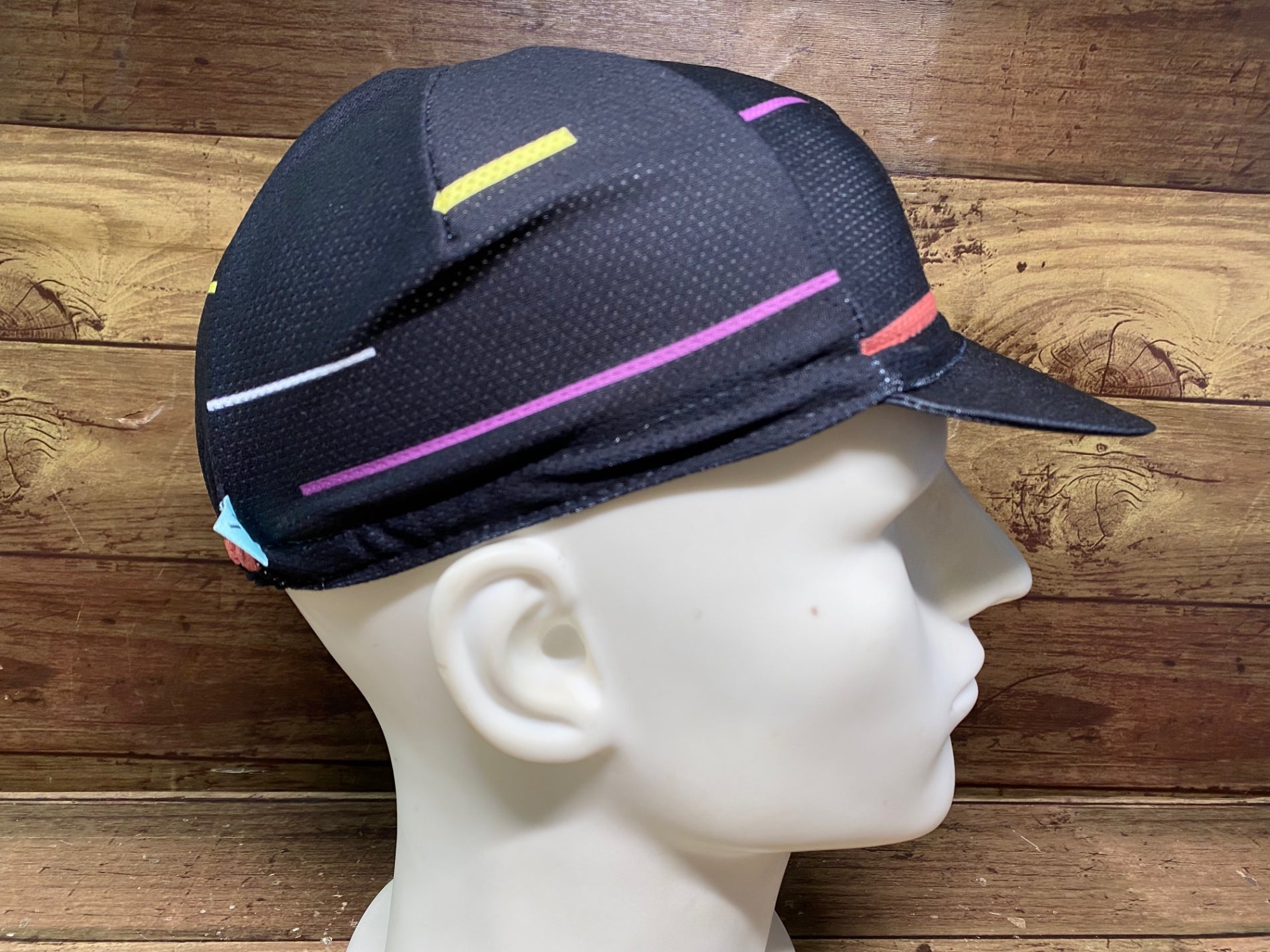 PELOTON DE PARIS サイクルキャップ 黒 プロトンドパリ IL327 プロトンドパリ PELOTON DE PARIS サイクルキャップ 黒