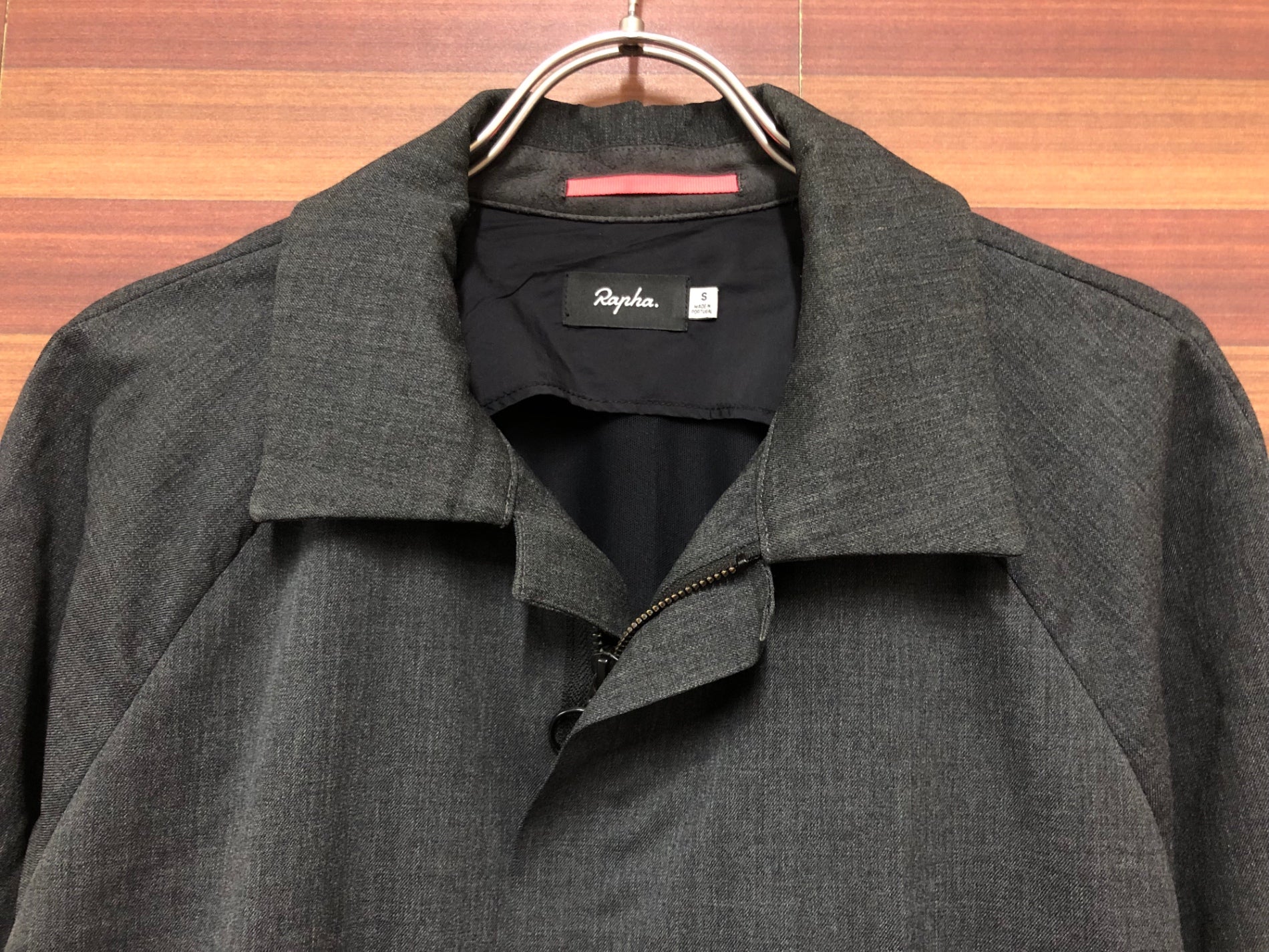 IB480 ラファ Rapha ウィンドプルーフウールジャケット WINDPROOF WOOL JACKET 長袖 黒 S