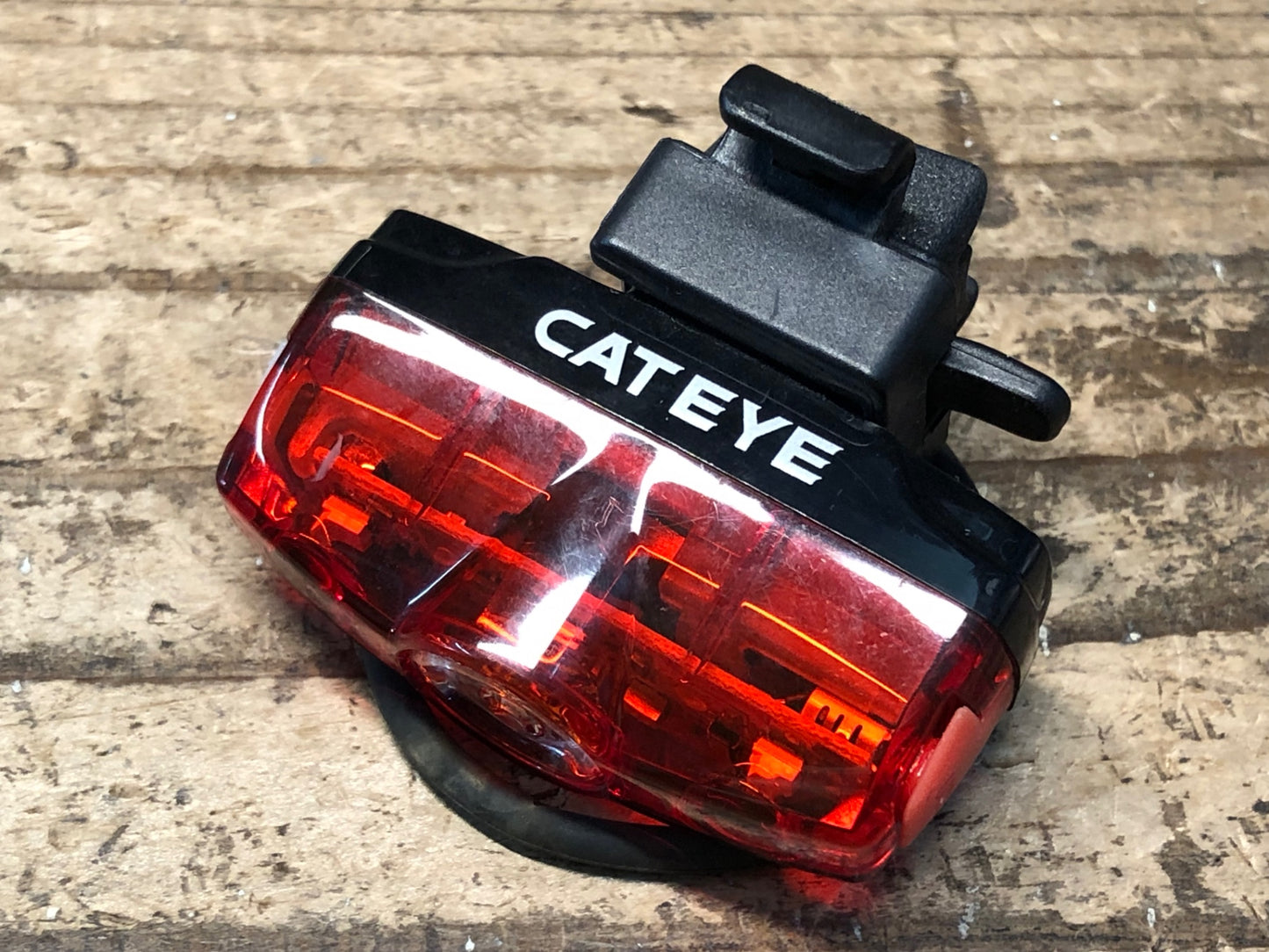 JA730 キャットアイ CATEYE アンプ AMPP500 フロントライト TL-LD620 リアライト 前後セット ※点灯確認済み