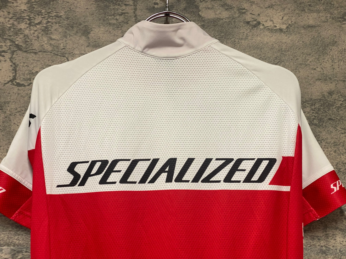 IZ304 スペシャライズド SPECIALIZED 半袖 サイクルジャージ S ホワイト レッド