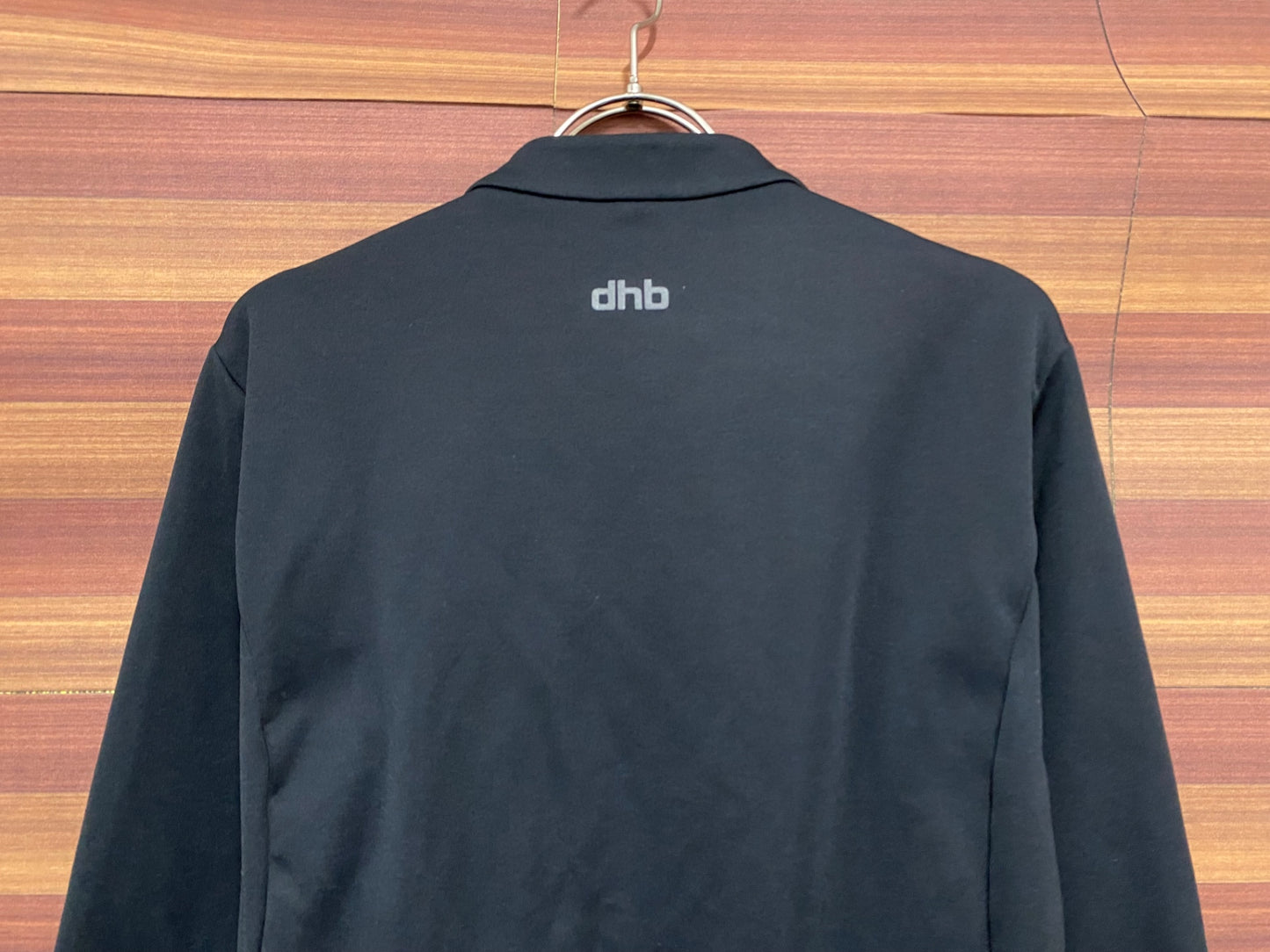 IQ604 dhb 長袖 サイクルジャージ 黒 S 裏起毛