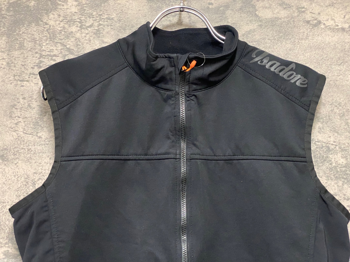 JC039 イザドア Isadore ジレ サイクルベスト 黒 M 裏起毛