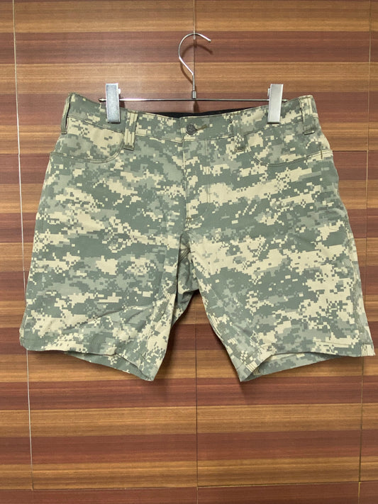 IS032 スワーブ SWRVE BLACK LABEL LIMITED WATER&WIND REPELLANT ハーフパンツ W32 迷彩