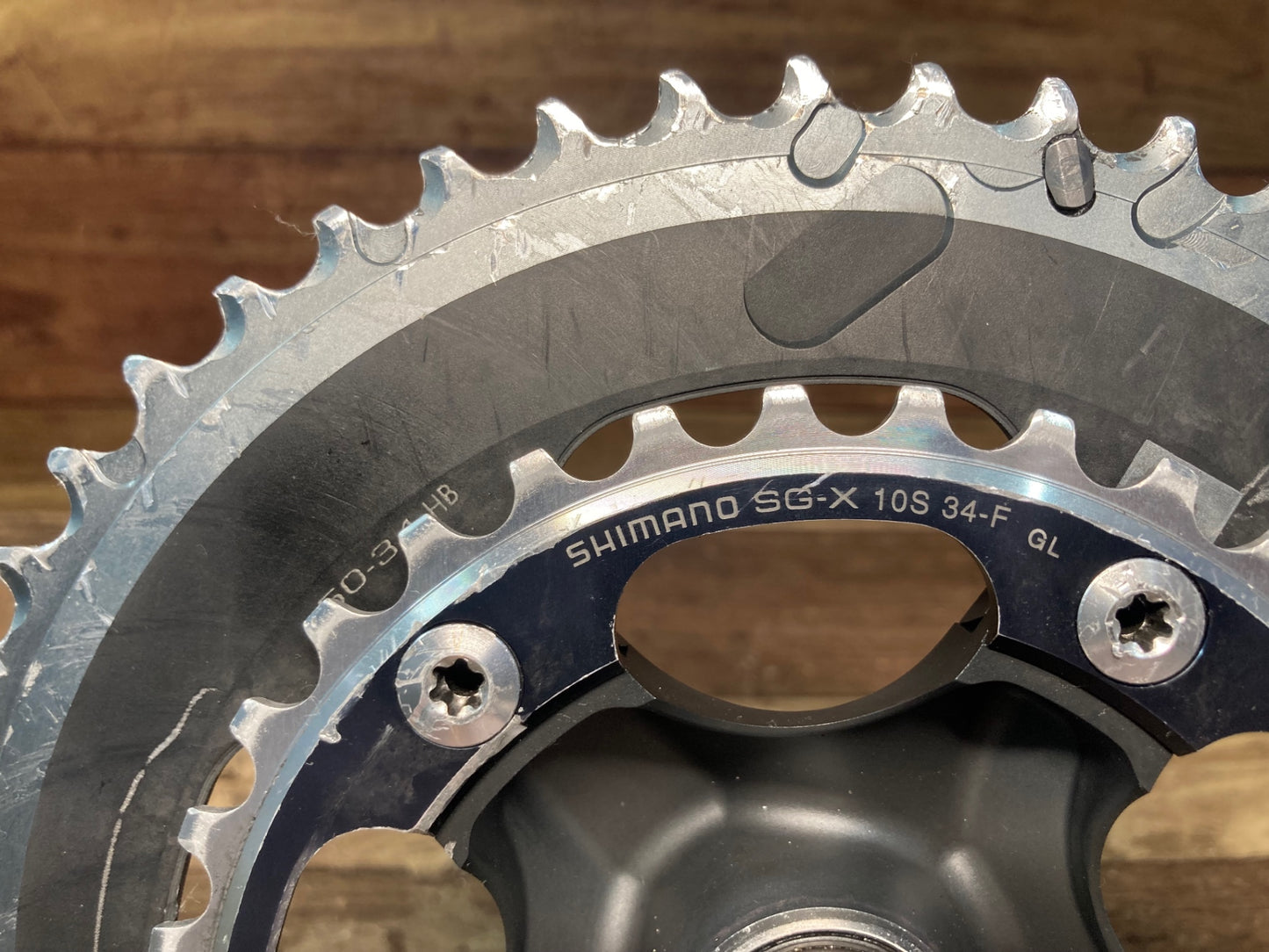 IH198 シマノ SHIMANO デュラエース DURA-ACE FC-7950 クランクセット 50/34T 170mm