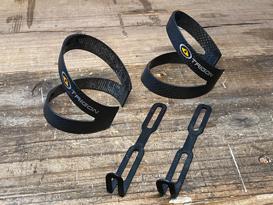 IP197 トライゴン TRIGON カーボン ボトルケージ 黒 2個セット