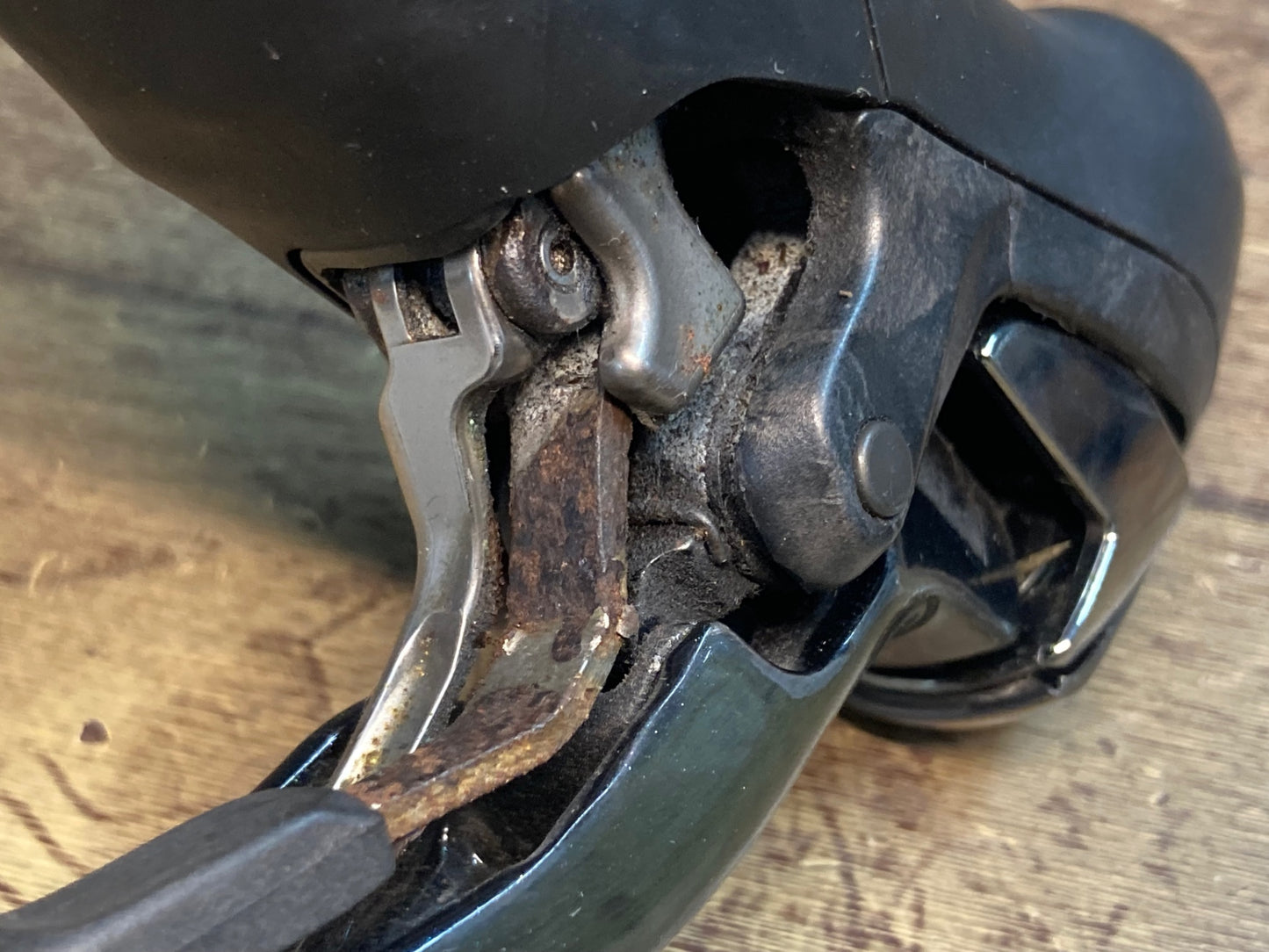 IV193 シマノ SHIMANO デュラエース DURA-ACE ST-7900 STIレバー ※ブラケット部割れのためジャンク