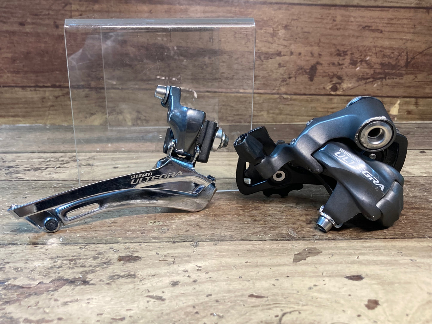 IC815 シマノ SHIMANO アルテグラ ULTEGRA FD-6700 RD-6700 ディレイラーセット 直付 2x10S