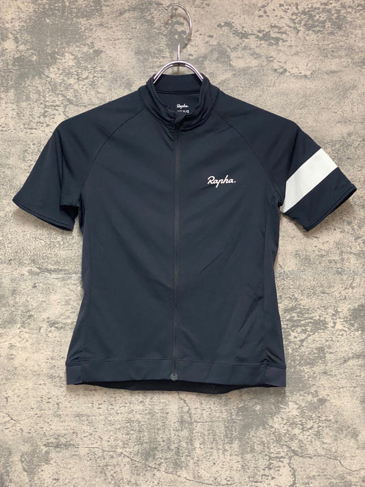 IY513 ラファ Rapha KID'S CORE JERSEY 半袖 サイクルジャージ 紺 AGE 11-12 子ども用