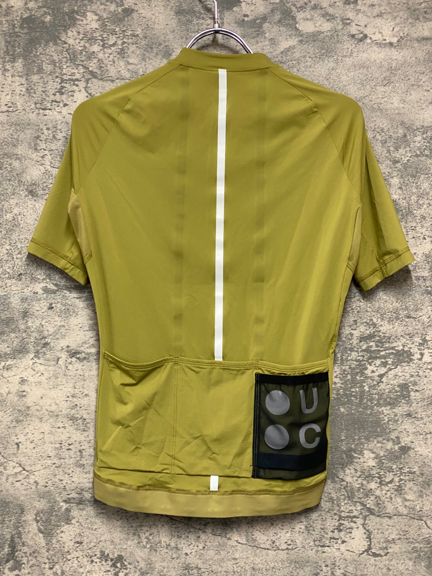 JD982 ユニバーサルカラーズ Universal Colours Mono Short Sleeve Jersey 半袖 サイクルジャージ オリーブ M