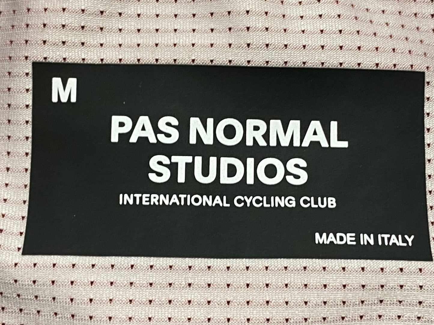 IV585 パスノーマルスタジオ PAS NORMAL STUDIOS Mechanism 半袖サイクルジャージ M ピンク
