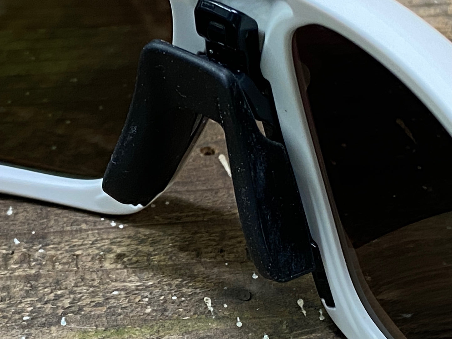 IN543 オークリー OAKLEY FIELD JACKET サングラス アイウェア 白 PRIZMレンズ