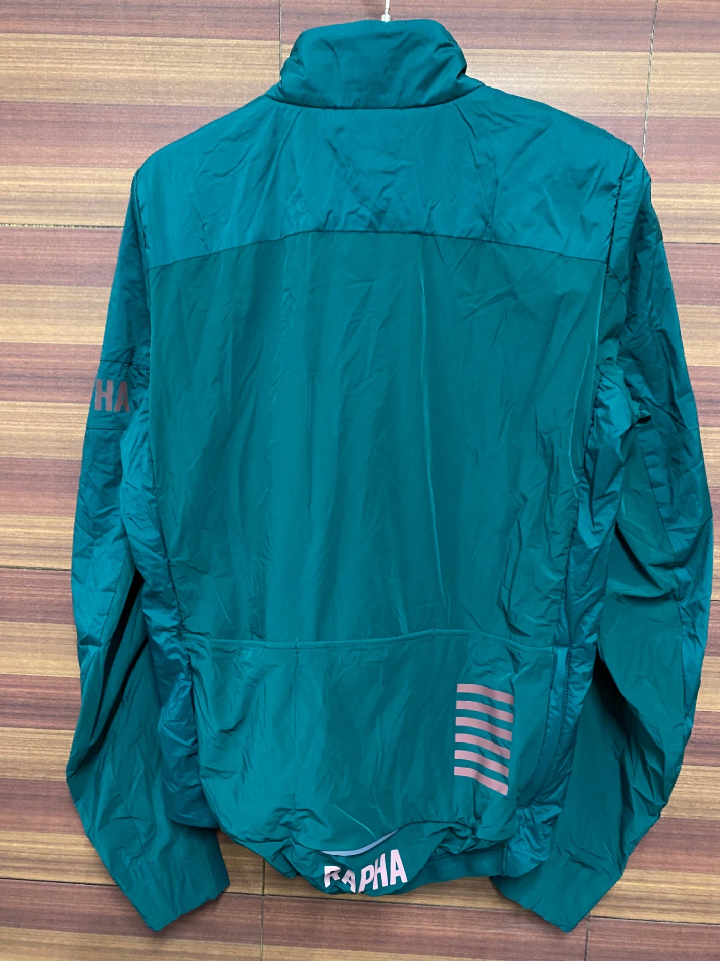 IN568 ラファ RAPHA PRO TEAM INSULATED JACKET サイクルジャケット グリーン S