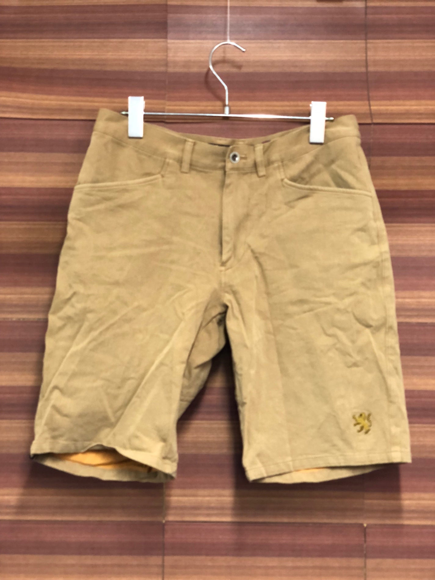 IQ835 カペルミュール KAPELMUUR サイクルパンツ 薄茶 L 膝丈