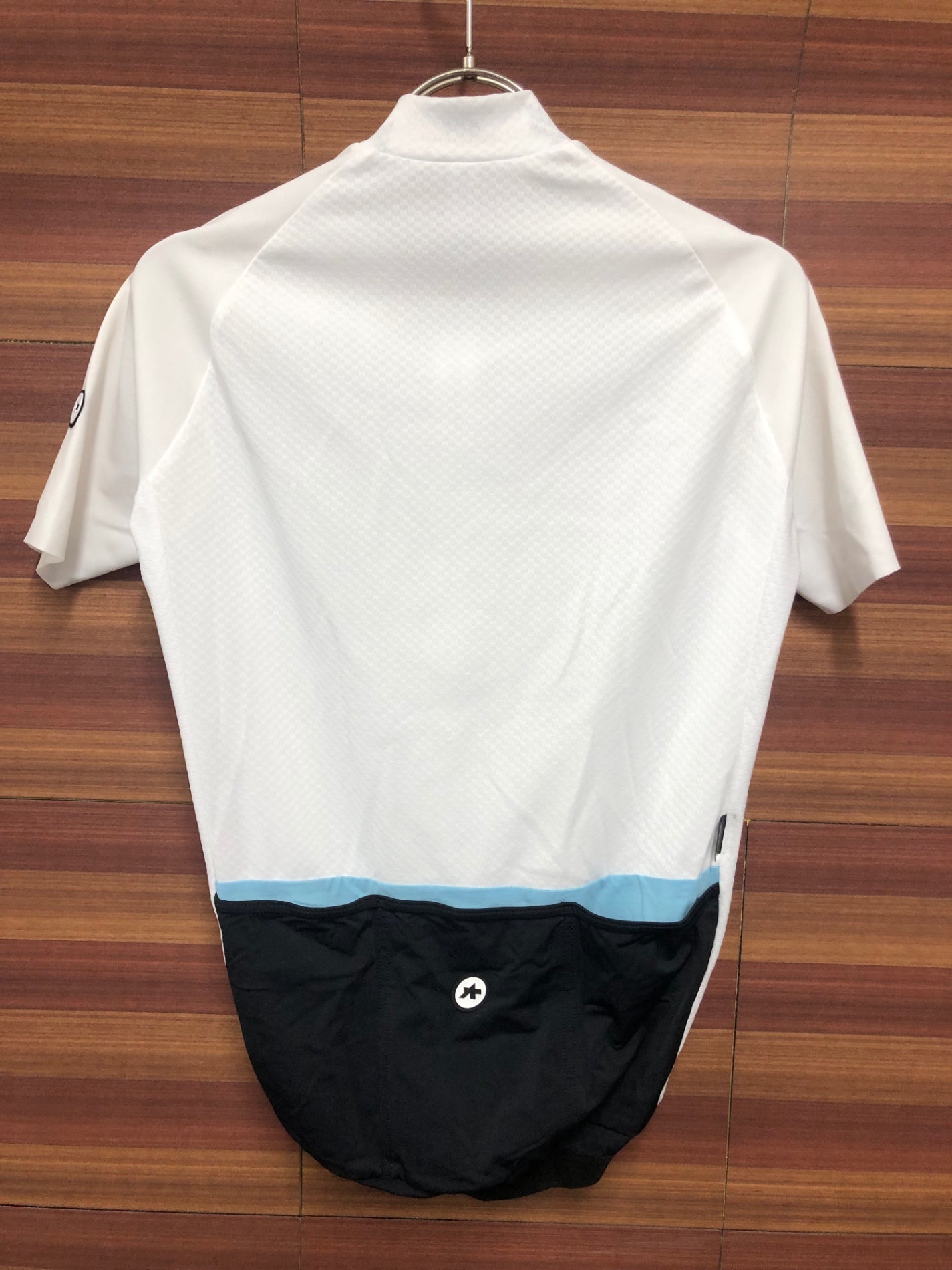 IQ709 アソス Assos MILLE GT 半袖 サイクルジャージ 白 黒 XS