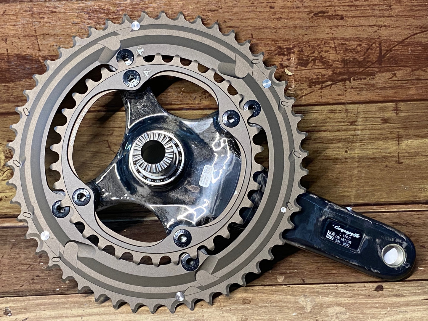 HR857 カンパニョーロ Campagnolo スーパーレコード SUPER RECORD ウルトラトルク クランクセット 172.5mm 50/34T 2x11S