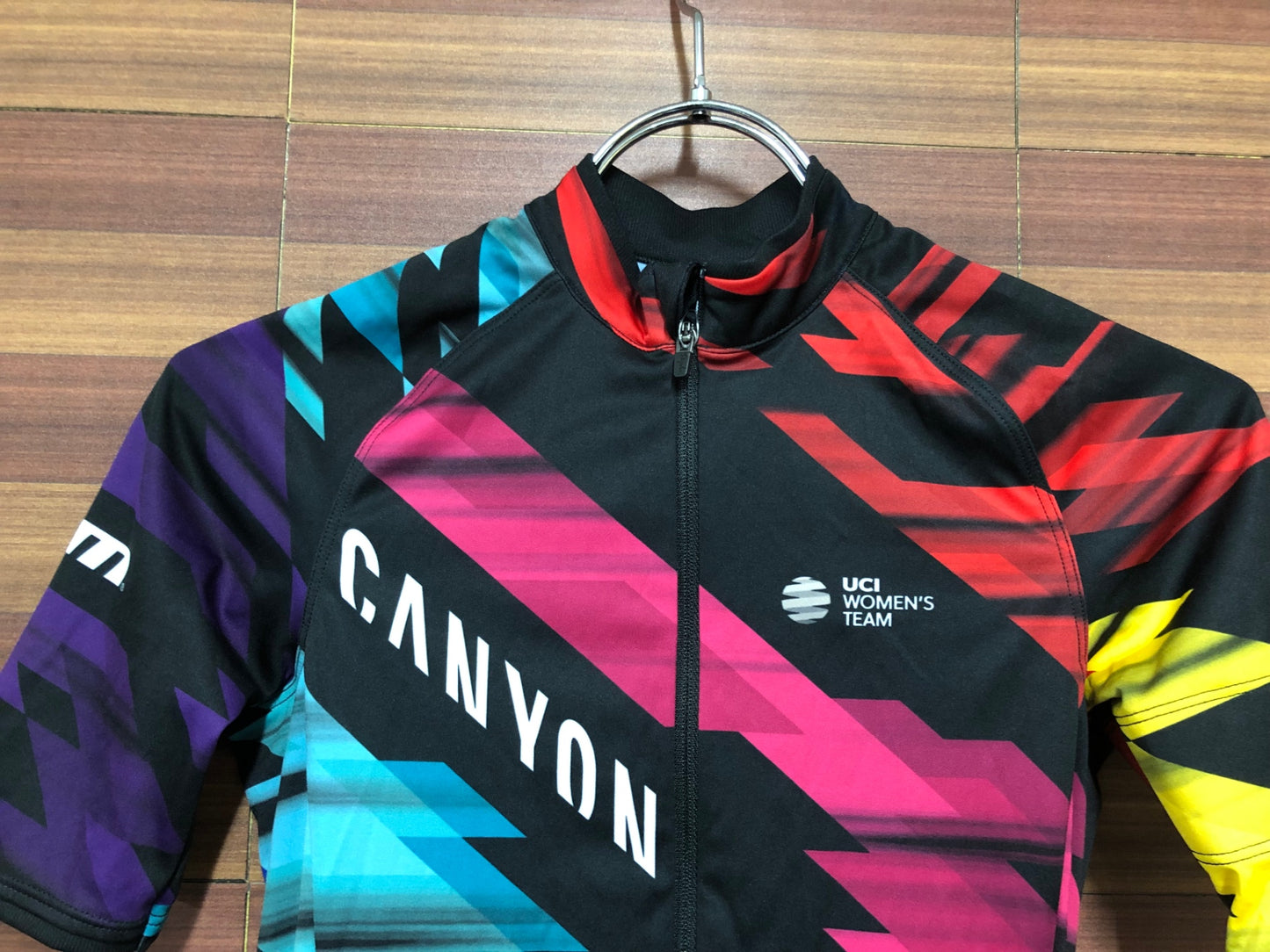 IF733 ラファ Rapha CANYON SRAM CORE JERSEY 半袖サイクルジャージ XXS 黒