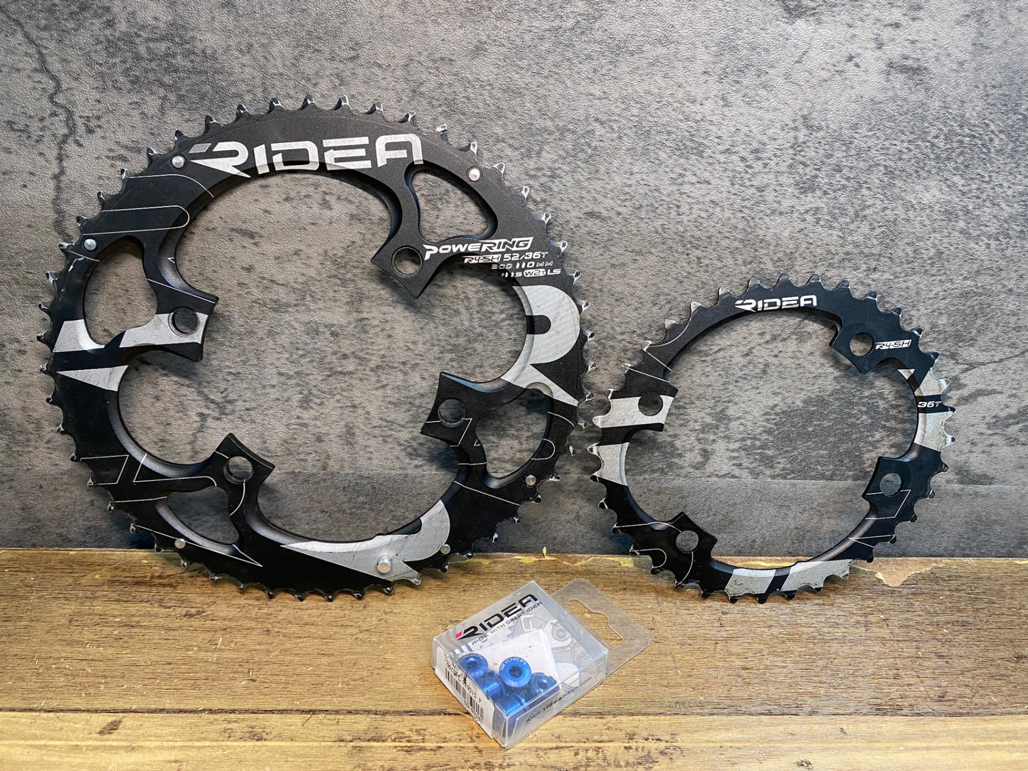 IS629 ライデア RIDEA 楕円 チェーンリング 52/36 4H シマノ対応