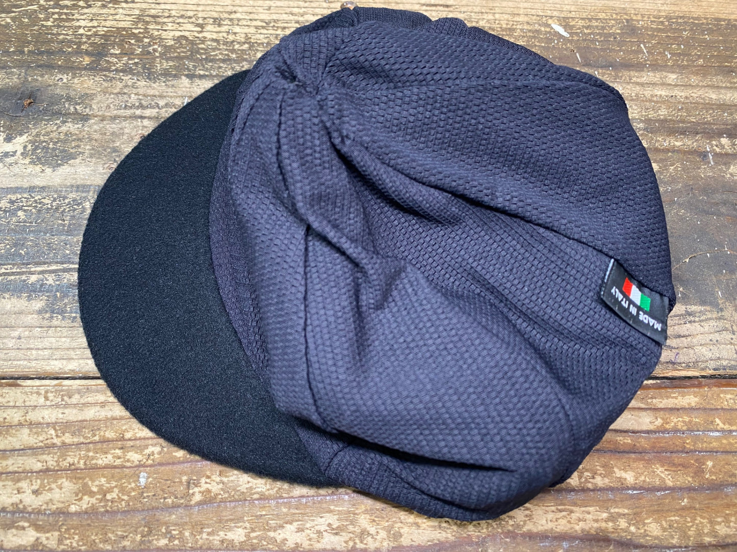JC068 プロトンドパリ Peloton de Paris Hiver Cap ウインターキャップ 黒 ワンサイズ