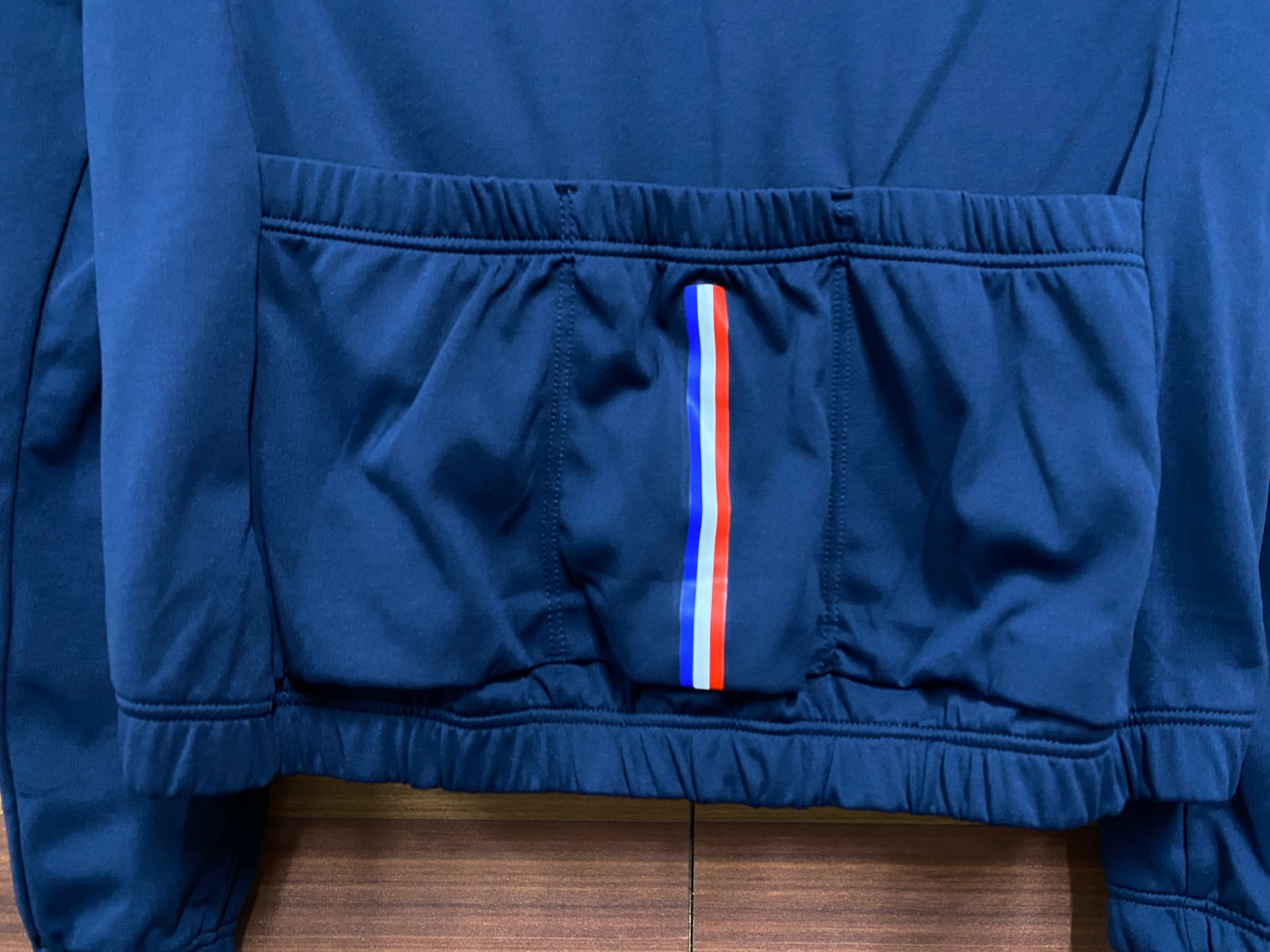 HJ552 ルコックスポルティフ le coq sportif 長袖 サイクルジャージ 紺 M