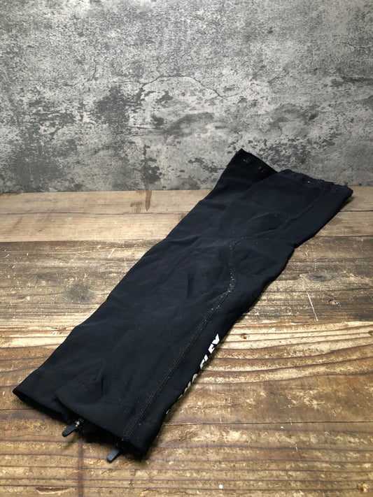 IW442 カステリ CASTELLI レッグウォーマー 黒 S NANO FLEX ※擦れ大
