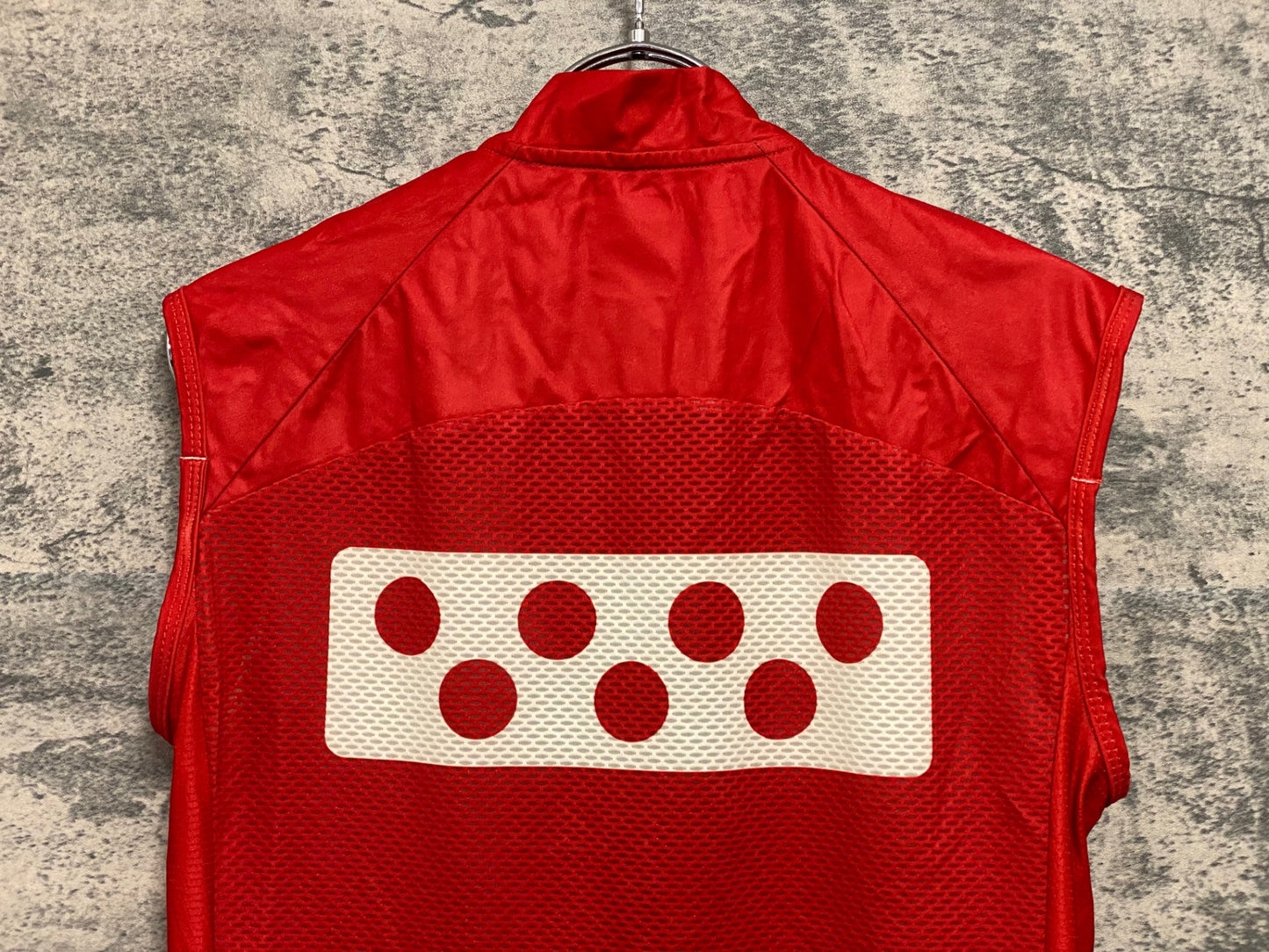 JB496 ペドラ Pedla サイクルベスト ジレ 赤 XS